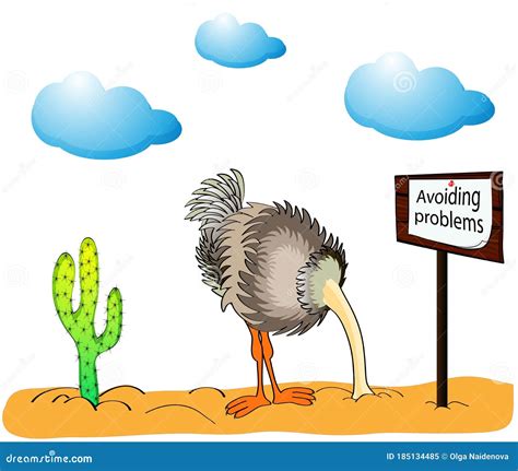 Ostrich Head Sand Stock Illustrations – 176 Ostrich Head Sand Stock Illustrations, Vectors ...