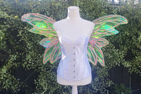 Fairy Wings Adult Iridescent Realistic Costume | Etsy