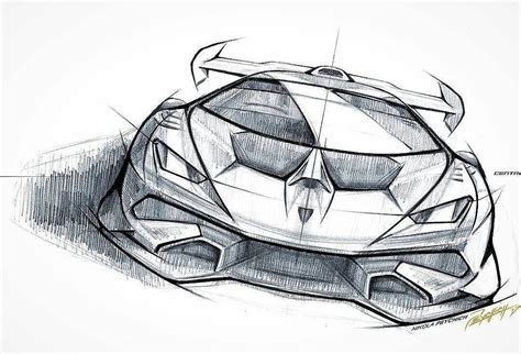 Lamborghini Pencil Sketch at PaintingValley.com | Explore collection of Lamborghini Pencil Sketch