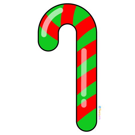 FREE Christmas Candy Cane Clipart (PNG file) | Pearly Arts