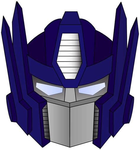 Optimus Prime's Head by Tempura-Sushi on DeviantArt