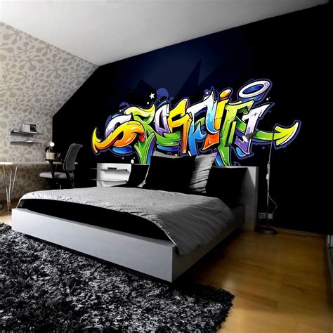 Häusliche Verbesserung Wandtattoo Jugendzimmer Graffiti Ideen Jungen At (mit Bildern ...