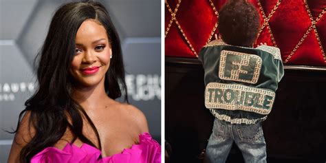 Rihanna Shares Cute Photo of Her Baby Son in a Tiny Fendi Jacket