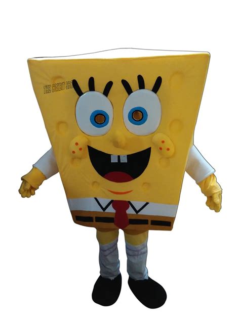 High quality halloween costume Spongebob Mascot Costume for event party supplies disfraces anime ...