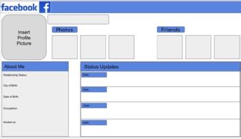 Google Slides Historical Figure Facebook Profile Template by Zachary Hynes