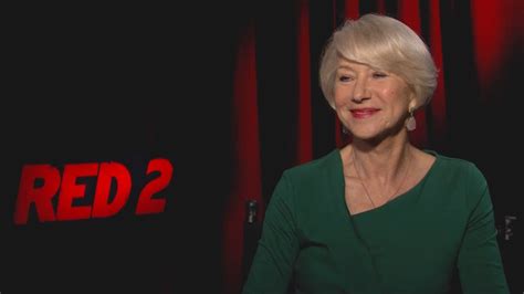 Helen Mirren - RED 2 Interview HD - YouTube