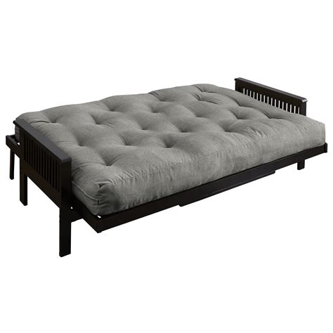 Humble and Haute Queen Granite Grey 12-inch Futon Mattress - Walmart.com - Walmart.com