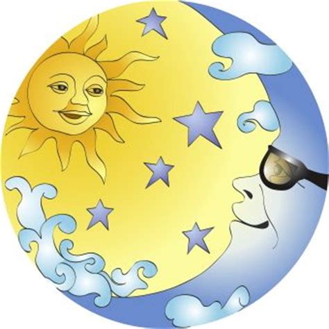 Sun And Moon Clipart - Clipart Kid Eclipse, Moon Stars Art, Ying Y Yang, Moon Dance, Moon ...