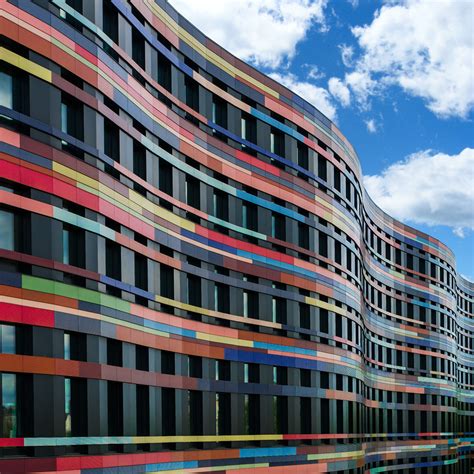 Colorful Architecture of a Colorful Building in Hamburg - Architecture