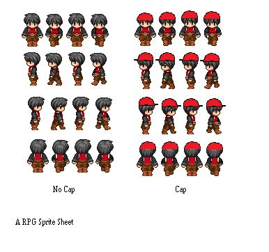 A RPG Sprite Sheet by Dragondude97 on DeviantArt