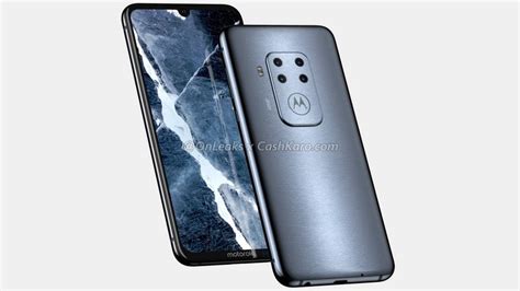 Motorola Smartphone With Quad Rear Cameras, In-Display Fingerprint Sensor Leaked via Alleged Renders