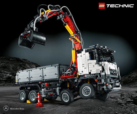 Mercedes-Benz Arocs 3245 Launched, It's a Lego Technic Truck Made of Almost 3,000 Pieces ...