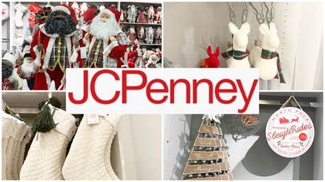 JCPENNEY Christmas Decor 2020 ~ Reindeer, Santas, Stalkings 🎄 Virtual ...