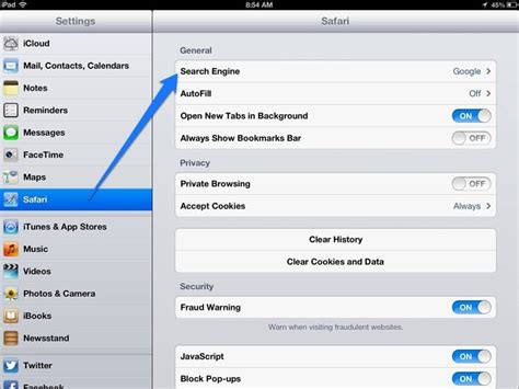 How to Change the Default Search Engine in Safari on an iPad TheUnlockr