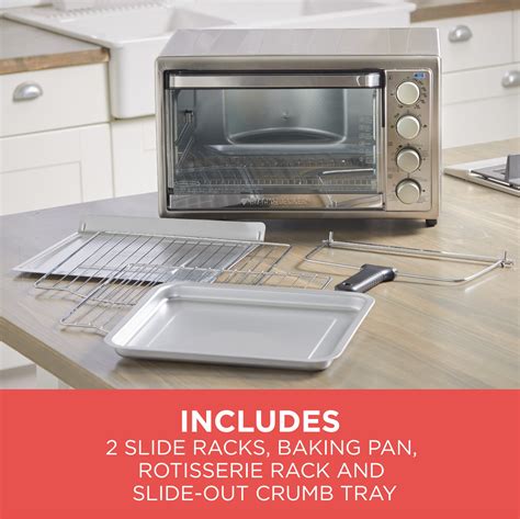 Toaster Ovens Convection Rotisserie Toaster Oven Stainless Steel ...