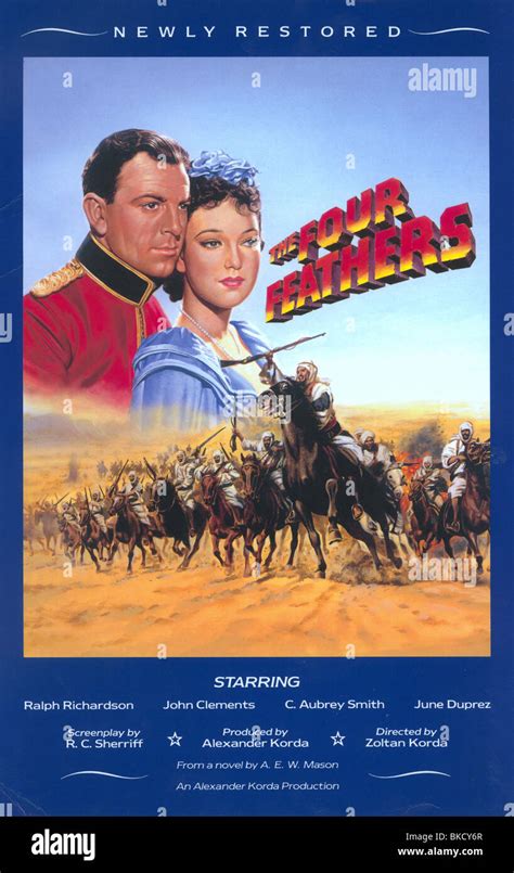 THE FOUR FEATHERS (1939) POSTER FFRS 001PP Stock Photo - Alamy