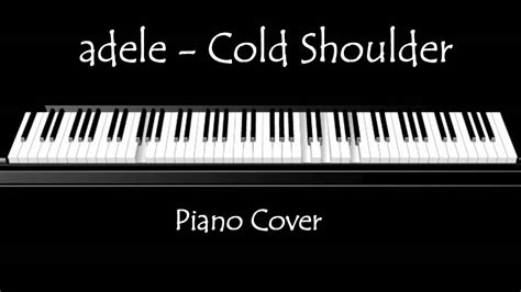 adele - cold shoulder piano cover tutorial midi - YouTube