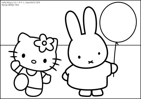 Miffy Coloring Pages - Coloring Home