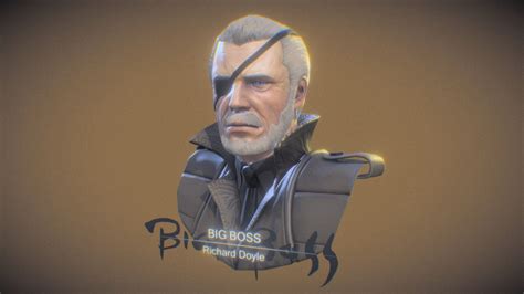 Richard Doyle as Big Boss in Metal Gear Solid 4. Quick test of baking down Fibermesh, requires a ...