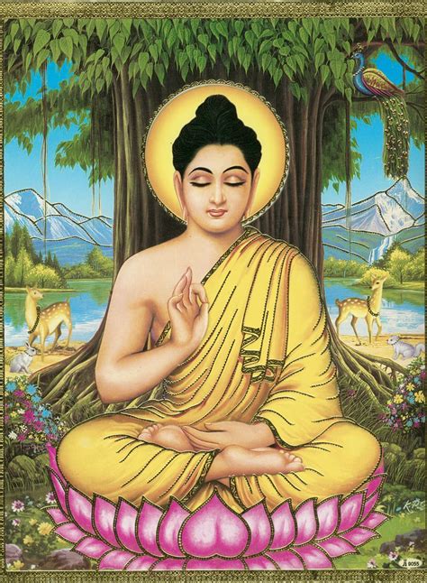 Lord Buddha - Buy Poster | Bodhi tree art, Buddha meditation, Bodhi tree