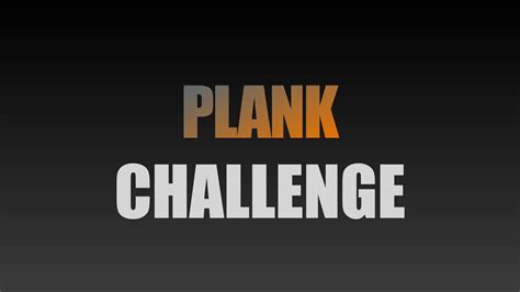 2023 Plank Challenge - YouTube