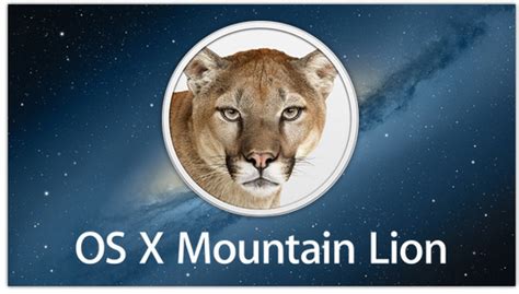 Mac OS Mountain Lion