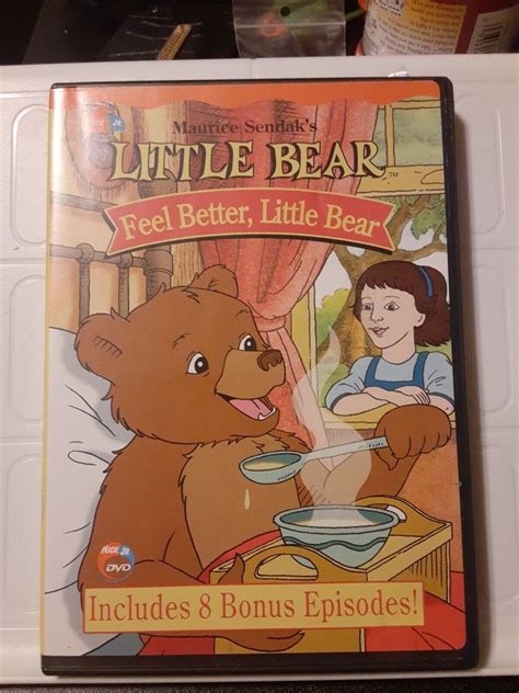 Little Bear - Feel Better, Little Bear (DVD, 2003) Nickelodeon nick Jr ...