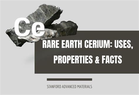 Rare Earth Cerium: Uses, Properties, & Facts | Stanford Advanced Materials