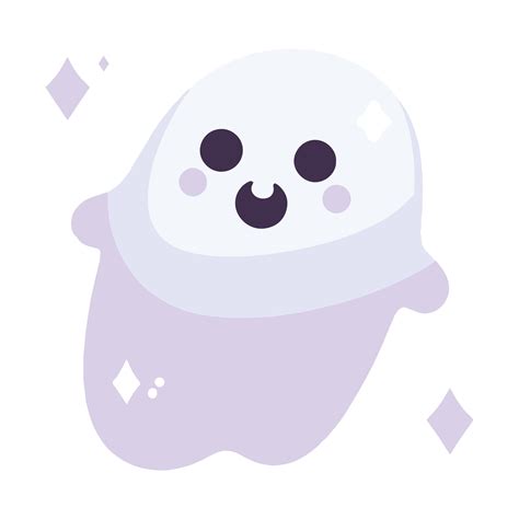 Hand Drawn cute ghost in flat style 25662966 Vector Art at Vecteezy