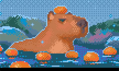 Capybara! | Pixel Art Maker