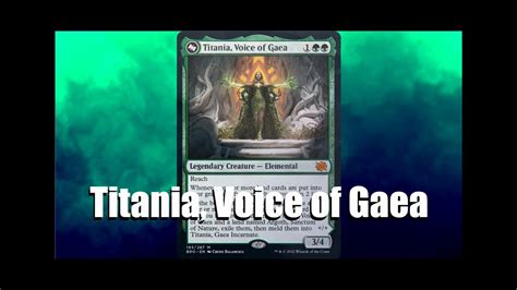 Let's Build a Titania, Voice of Gaea Commander Deck - YouTube