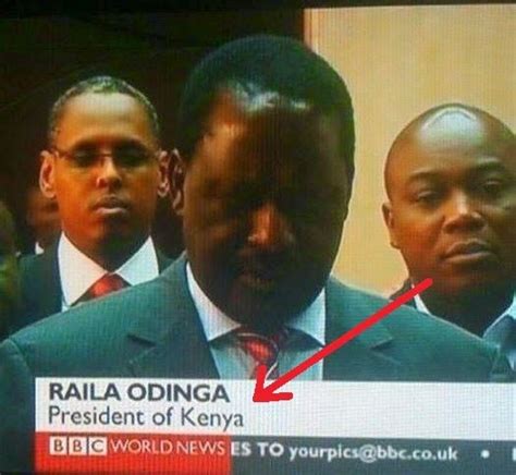 SHOCK: After saying RAILA ODINGA is the President, look at what BBC is ...