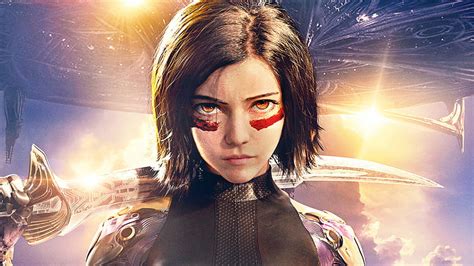 1920x1080px, 1080P free download | alita battle angel alita holding sword on back with brown ...