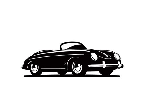 WIP | Porsche 356, Car silhouette, Porsche 356 speedster