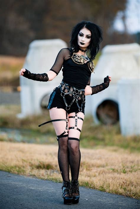 TheBlackMetalBarbie. | Goth model, Gothic fashion women, Gothic fashion