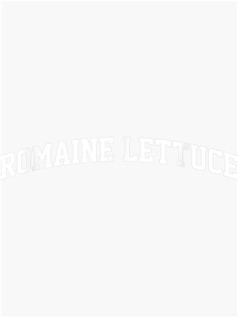 "Romaine Lettuce Vintage Retro Arch Graphic" Sticker for Sale by melisenda | Redbubble