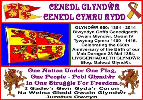 GLYNDWR 660: 1354 - 2014 Blwyddyn Goffa Genedigaeth Owain Glyndwr, Owain IV Tywysog Cymru 1400 ...