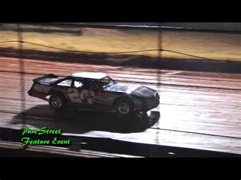 Screven Motor Speedway Race Track in Sylvania, Georgia, USA