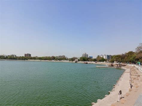 Lake Ahmedabad Kankaria Beautiful View Stock Image - Image of view ...