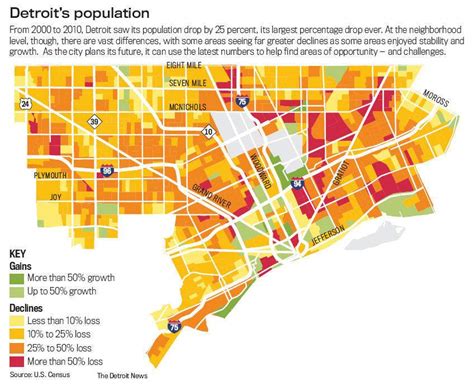 Bad Areas Of Detroit Map - Maping Resources