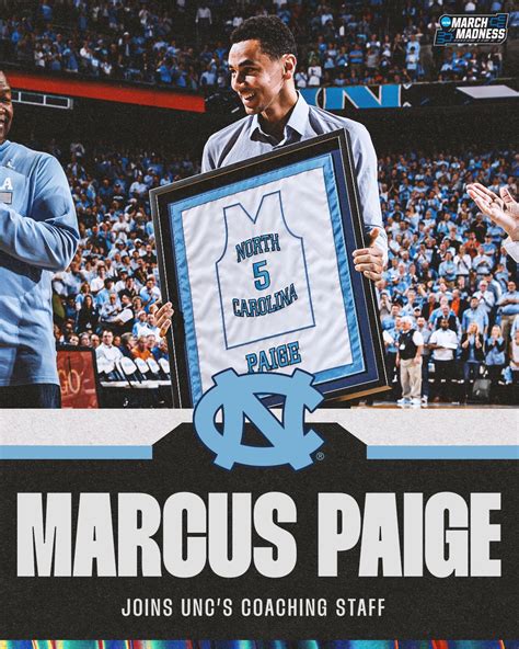 NCAA March Madness on Twitter: "Marcus Paige is headed back to Chapel Hill! The @UNC_Basketball ...