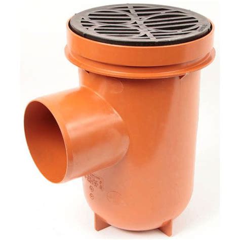 Polypipe 110mm Plain Bottle Gully With Grid - PPUUG425 | Trading Depot