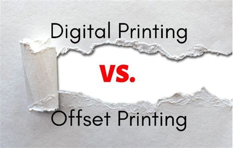 Digital printing vs. Offset printing - Business Image Printing