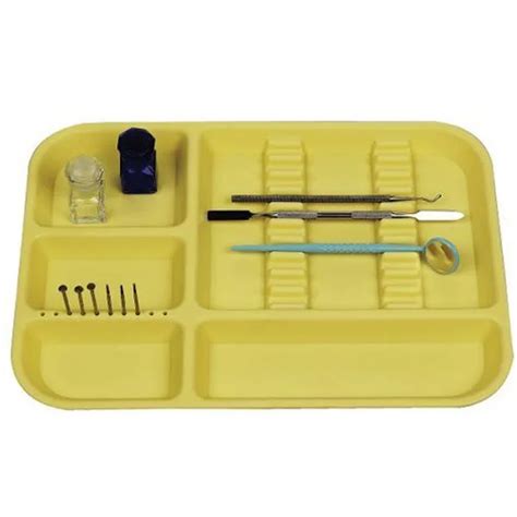 Dt03 Dental Instrument Autoclavable Plastic Trays Standard Divided - Buy Autoclavable Plastic ...