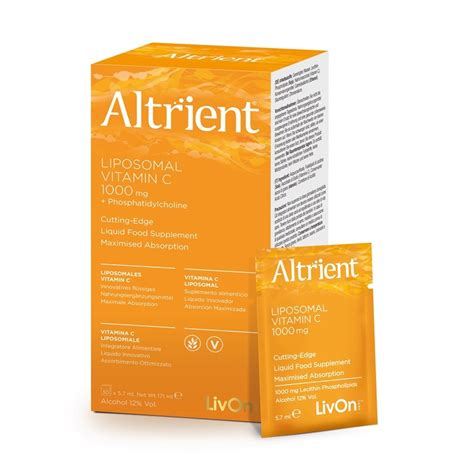 Altrient C 1000mg, Vitamina C Lipozomala, 30 plicuri, LivOn : Farmacia Tei online