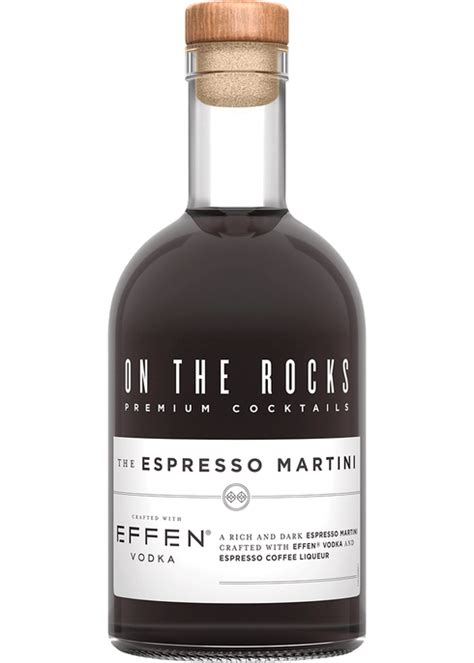 On The Rocks Espresso Martini Effen Vodka | 🍇 Broadway Wine N Liquor