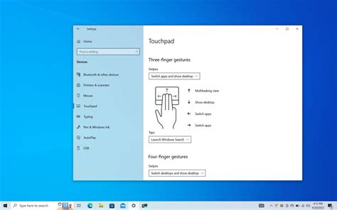 How to customize 'Precision Touchpad' settings on Windows 10 | Windows ...