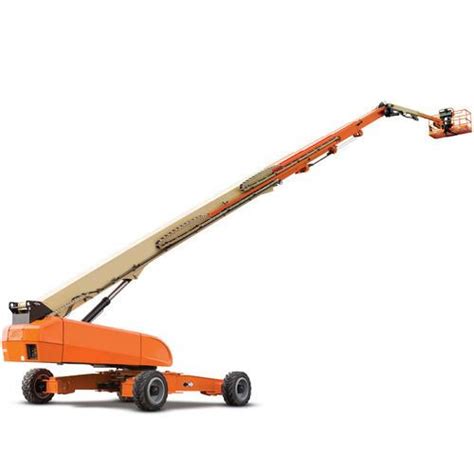 Telescopic 80 Feet Boom Lift Rental, Application/Usage: both area we ...