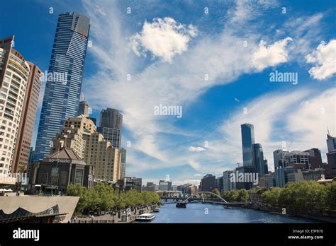 Southbank Promenade Melbourne Australia Stock Photo - Alamy