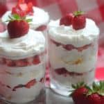 Strawberry Shortcake Cream Cheese Trifle - Over The Big Moon